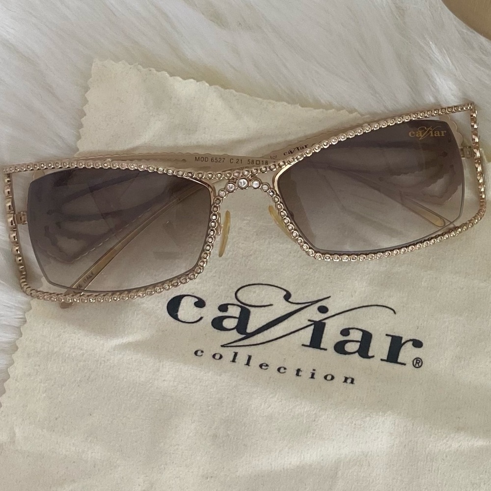 Caviar Sunglasses (Champagne Series)